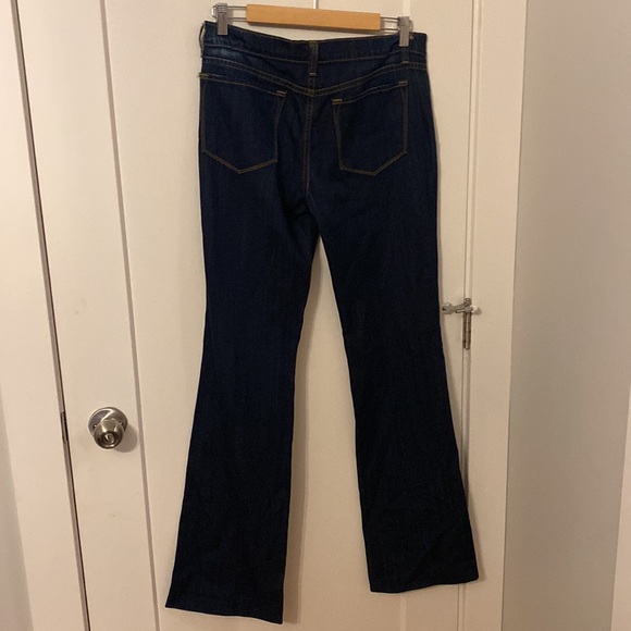 J Brand Dark Wash Trouser Jean Indigo - Picture 5 of 7